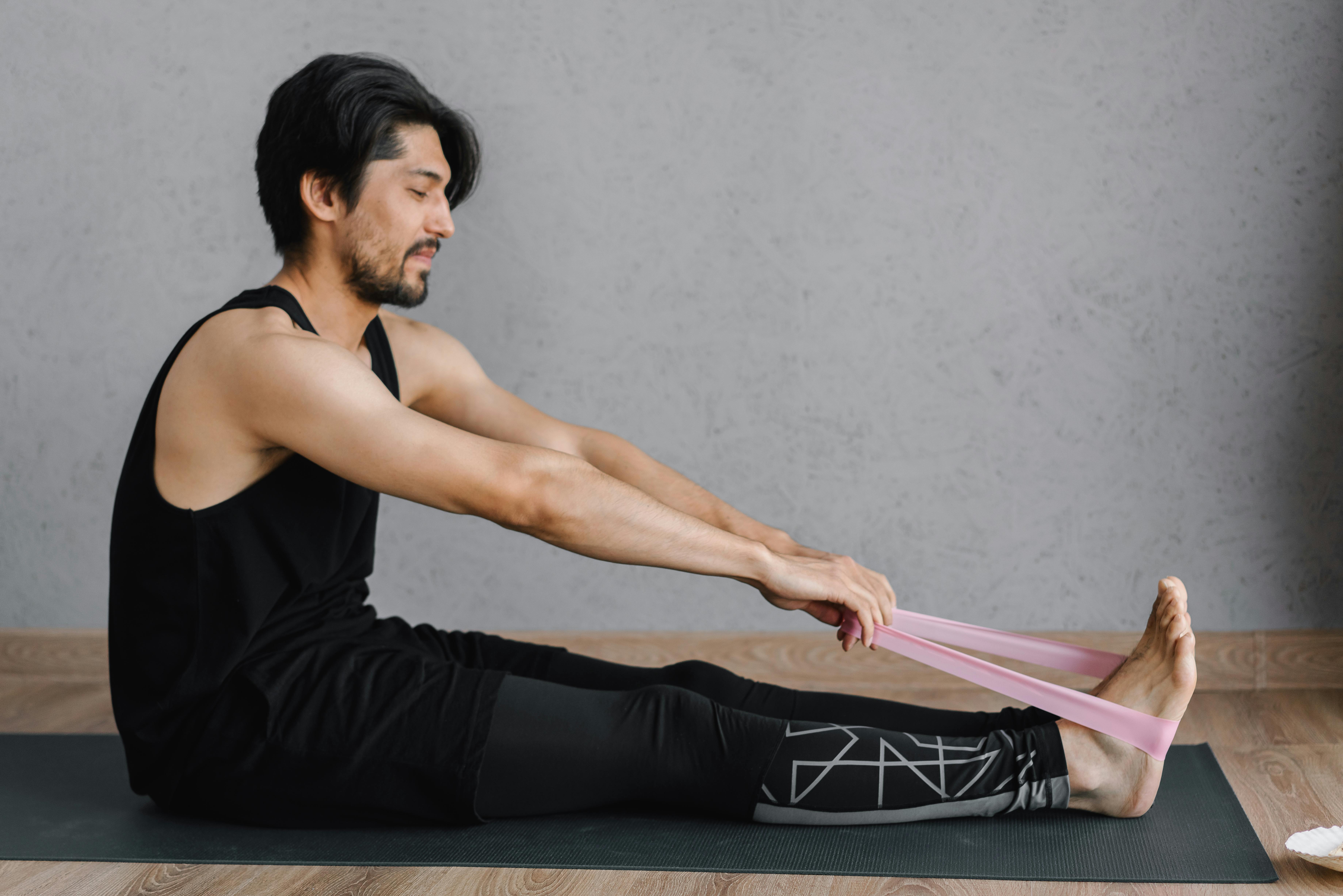Heel slide calf stretch for plantar fasciitis and Achilles tightness